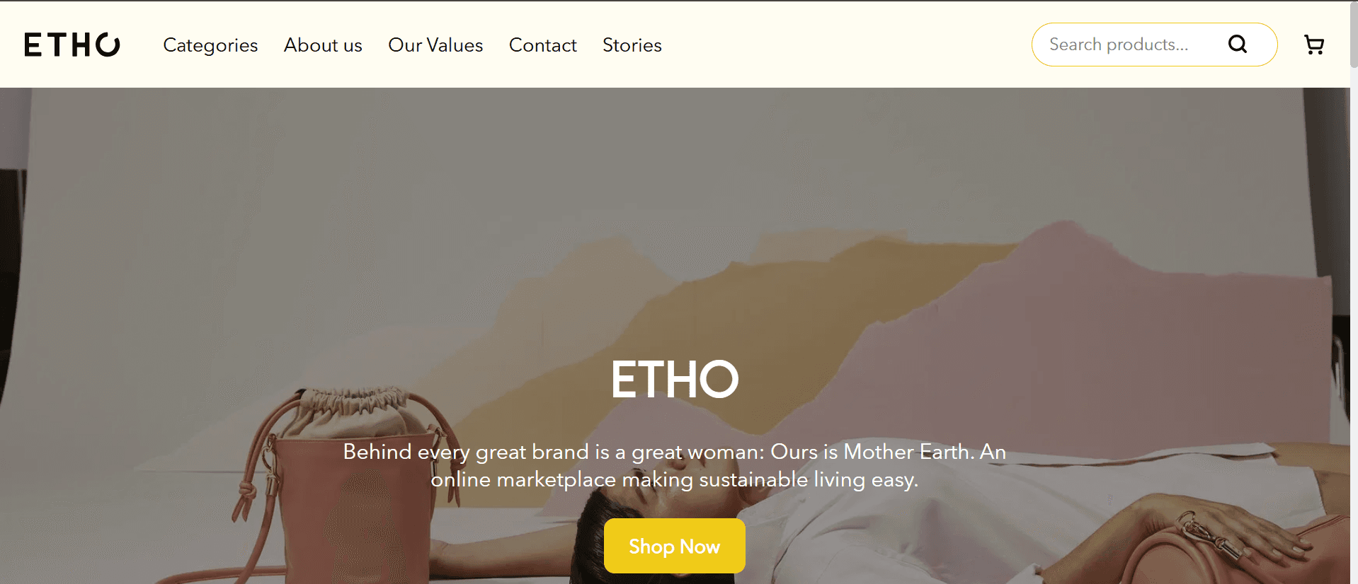 Etho — An ethical product discovery platform that helps users find products aligned with their values through AI-powered tagging and automated aggregation.